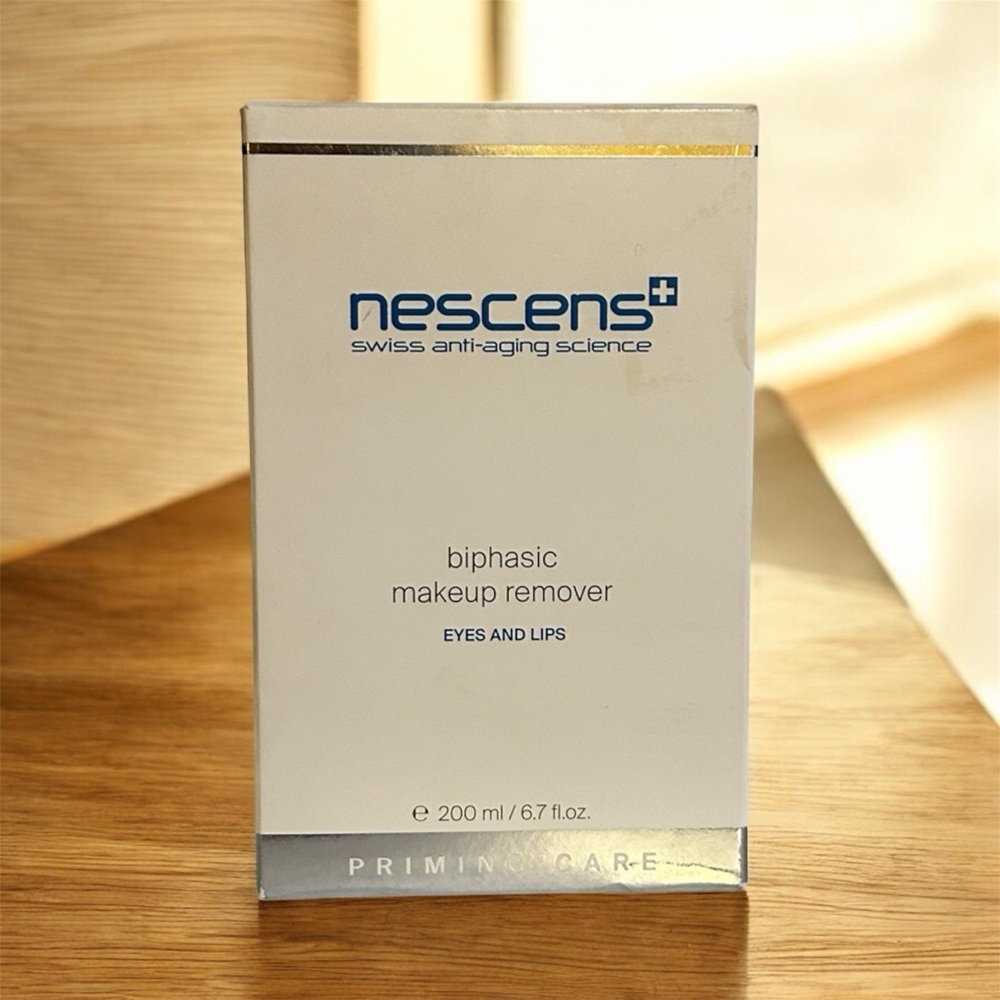 Nescens Biphasic Makeup Remover for Eyes & Lips